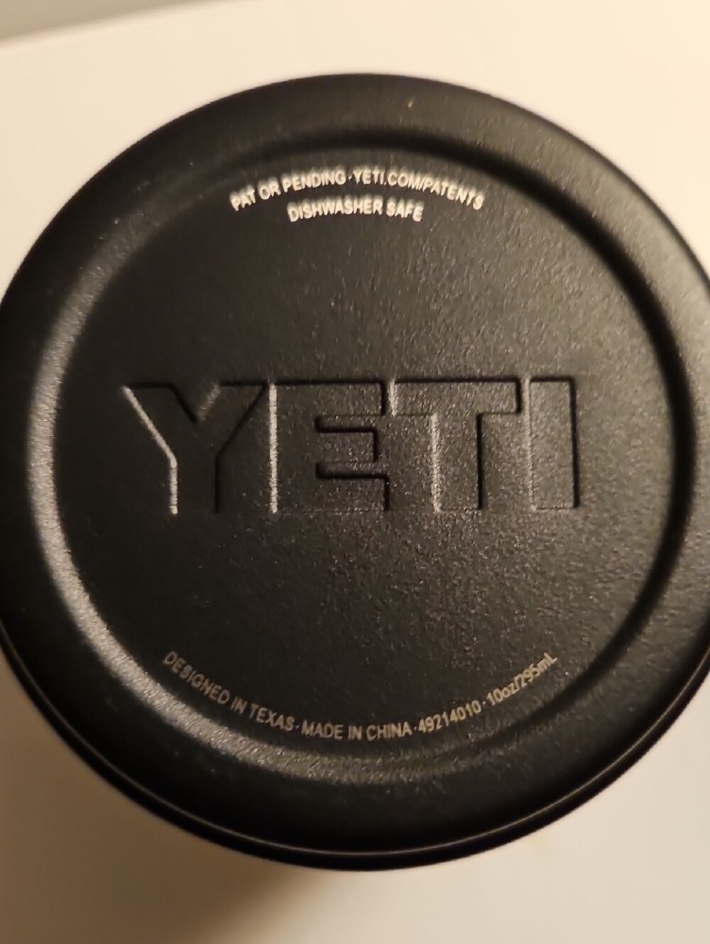 YETI 10 oz. Rambler Black Mug - Picture 3 of 6